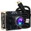 ELP Fotocamera 4K 60fps HDMI USB3.0 per computer grandangolare PC Camera Mini Lightburn Camera per incisore laser Zoom digitale 2X Telecamera di sicurezza USB per laptop Ras pi Jetson Nano (obiettivo