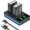 TAVT 2 batterie e caricabatterie LP-E17 da 1500 mAh per Canon EOS R100 R10 R50 RP R8 750D 760D 8000D 77D 200D 250D 800D 850D M3 M5 M6