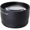 Generico Adattatore teleconverter 2.0X per obiettivo 49mm 52mm 55mm 58mm | Per obiettivi DSLR e mirrorless zoom e prime, materiale ibrido(58mm)