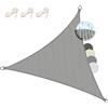 Sol Royal Tenda a Vela Ombreggiante Triangolare HDPE Parasole Giardino UV