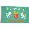 Flaggenfritze Bandiera/Bandiera Brema Weser Power + GRATIS Sticker, bandiera fritze®