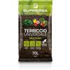 Supherba Terriccio Universale 70L - Pronto all'uso per piante verdi e fiori