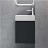 doporro Mobile Bagno Sospeso Mobile Sottolavabo 46x26x63 cm con Lavabo