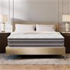 YIDATONG Materasso Memory Matrimoniale 140x190 cm | Altezza 28cm | Ortopedico | Alleviamento dei Punti di Pressione | Anallergico e Antibatterico | Traspirante | 10 zona Ergonomico| Certificato Oek-Tex