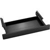 QWORK® Cassetto sotto il tavolo 518 * 230 * 62 mm nero, organizer da scrivania con grande capacità e meccanismo di scorrimento silenzioso