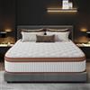 YIDATONG Materasso 140 x 200 - Alto 26 cm - Materasso Matrimoniale con Memory Foam e Molle Insacchettate - Certificato OEKO-TEX - 7 Zone Comfort - Medio Rigido H3 - Ortopedico - Traspirante - Sonno Profondo