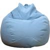 Highdi Pouf Poltrona Sacco Bambini & Adulti Bean Bag Fodera per Sacco di Fagioli per Decorazione della Soggiorno Camera Giardino Salotto Balcone, Senza Ripieno (Cielo blu,80x90cm)
