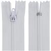 Aerzetix - C63535 - Set di 10 Cerniere Lampo a Spirale N°3 Non separabile 120cm in Nylon - cursore autobloccante in Metallo - Colore Bianco - Abbigliamento Cucito Pantaloni merceria