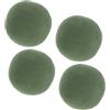 DECORNIJIA 4 Pezzi Sfere Schiuma Floreale per Composizioni Fiori Artificiali e Finti Spugna Assorbente Resistente in Resina Fenolica per Fioristi e Decorazioni Casa Giardino