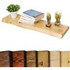 Chill House Waney/Live Edge Mensola Galleggiante Rustica 30cm x 4.4cm, Rovere Naturale, 70cm