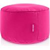 Green Bean© Sgabello a Sacco 25x45cm con Imbottitura in Perle EPS Pouf Cuscino Poggiapiedi per Poltrona a Sacco Cuscino per Pavimento Bambini e Adulti Solleva Le Gambe siediti Rosa Magenta