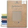 Formesse, lenzuolo con angoli in jersey, modello Bella Gracia, champignon, 140x200 - 160x220 cm