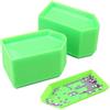 SOGHO Set di 50 navi per diamond painting vassoio, accessori per diamond painting vassoio, organizer per diamond painting e progetti artistici, pratica soluzione di conservazione
