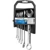 Högert Technik Set di 6 chiavi combinate, in acciaio CRV, satinato, resistente, con supporto in plastica, per officina e fai da te