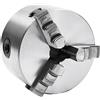 Molumvel Mandrino autocentrante a 3 ganasce da 100 mm in acciaio HT300 per tornio mandrino con chiave di serraggio