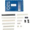 Opatiny Kit per pratica di saldatura SMD con PCB 85 x 54 mm per progetti elettronici fai da te con luci rotanti e zone di sviluppo delle abilità su entrambi i lati