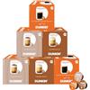 Dunkin' Donuts Variety Box - 60 Capsule Caffè, 3 Gusti (Cappuccino, Caramel Latte, Original Blend), Compatibile Dolce Gusto, Cremoso e Aromatico, Perfetto Come Idea Regalo
