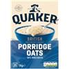 Generico Quaker Fiocchi d'Avena Porridge Oats 1 Kg - Cereali 100% Avena Integrale Fonte di Fibre - Ideale per Dolci Colazione Porridge e Pancake