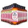 The Gutsy Captain Kombucha ZERO - Te Kombucha, ZERO zucchero, ZERO calorie, Raw Vegan - 12 x 400 ml (Raspberry)