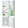 Gorenje NRKI 4182 GW - Frigorifero da incasso, classe A++, altezza 177,5 cm, scomparto frigorifero: 202 l, vano congelatore: 60 litri, colore: Bianco