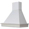 Cappe Rustiche Cappa cucina legno 90 frassino bianco decape' con motore Faber