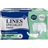 Lines Specialist Classic Pannoloni Unisex Taglia XL Assorbenza Super 30 Pezzi