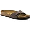Birkenstock 040093 Madrid mocca, Birkibuc Uomo, Mocca EU 35