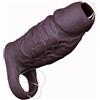 CSEDF-CRYP Guaina Pene Sextoysys Uomo Donna Coppia, Guaina Fallica Realistica Allungamento del Pene Maschile, Anello per Pene da Uomo, Sex Toys Sessuali per Uomini Donna Giochi Erotiici per Coppie (Nero)