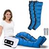 Generico Pressoterapia Professionale linfodrenaggio Per Casa 6 Camere XL | Gambali Pressoterapia Linfodrenaggio Gambe Addome E Braccia, Aiuta Ad Alleviare Il Dolore, 0-30 Min, 30-240 Mmhg