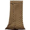 UK_Stone Sciarpa da uomo in 100% pura seta con motivo cachemire floreale vintage doppio strato da uomo