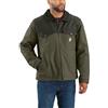 Carhartt Montana Rugged Flex Duck Relaxed Fit Giacca isolata da uomo, Muschio/Oliva, Large