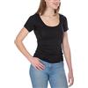 Confidenceforall® Maglietta da donna anti-sudore - Canottiera intima anti-sudore con imbottitura ascellare resistente al sudore - Premium Slim Fit maglietta in morbido modal e cotone rinfrescante,