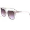 DSQUARED2 D2 0135/S Occhiali da sole, Ivory, 57 da donna, Avorio, 57