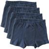 HERMKO 2900 Confezione da 4 Pants Bambino - Puro Cotone, Farbe:Marino, Größe Kinder:12 Anni
