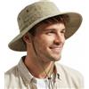 Zylioo XXL Boonie Sun Hats Washed, cappello da trekking oversize a tesa larga per grandi teste, grandi cappelli rinfrescanti con sottogola