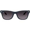 Ray-Ban 0RB4195 63318G 52 Montature, Blu (Matte Blue/Grey Gradient Dark Grey), Uomo