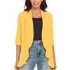 GLEENOD Cardigan Donna Maniche 3/4 Aperto Davanti Maglia Leggera