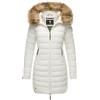Marikoo Rose Cappotto invernale da donna Bianco Sporco M