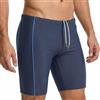 MANA MANA Costume da Bagno Uomo Lungo Jammer, Costume Piscina Uomo Sportivo Aderente, Asciugatura Rapida, Resistente al Cloro, Protezione UV, Vita Elastica con Coulisse, per Nuoto Mare Spiaggia