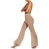 sofsy Pantaloni Copricostume a Rete da Donna Pantaloni Copricostume da Spiaggia Sexy Trasparenti Vedo Non Vedo Bikini Costume da Bagno