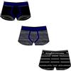 ROSSOPORPORA 12 Pezzi Boxer Uomo UB2024 in Cotone con Elastico Esterno. Assortito 5/L