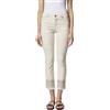 Koroshi Jeans Coton Cropped da donna, bianco, 38