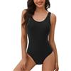 UMIPUBO Costume Intero Donna Modellante con Coppe Estraibili, Spalline Larghe Schiena a U, Asciugatura Rapida Resistente al Cloro per Piscina Mare Vacanze Estive