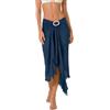 creazioni unique Pareo Donna Mare Lungo 100% Bamboo Made in Italy - Pareo Copricostume da Spiaggia Leggero e Traspirante con Fermapareo in Legno