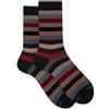 Gallo Calze corte uomo grigio righe pari