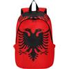 Generic Zaino carino da donna, casual, con bandiera dell'Albania, leggero, per ragazze e adolescenti