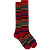Gallo Calze lunghe uomo rosso righe multicolor