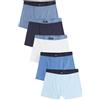 NEXT Ragazzo Confezione da 5 Boxer Aderenti Morbidi Blu 3 Anni-4 Anni
