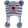 LANGZHEN Bambino Bambini Cappello Invernale Infantile, Earflap Maglia Cappello Caldo Fleece Foderato Beanie per Bambini Bambini Ragazze