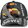 Generic Yellow Bus Bus Driver Protezione Solare Alpinismo Cappelli Piatto Snapback Traspirante Estivo Hip Hop Cappello Pesca Cappello da Baseball